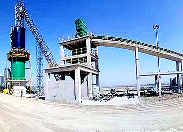 Turkmenistan 100TPD Shaft Kiln Production Line