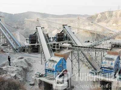 Stone crushing plant