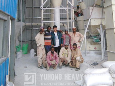 The 80-325mesh powder grinding mill plant