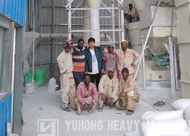 The 80-325 mesh powder grinding mill plant