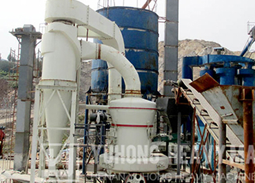 Nigeria Barite MTW175 grinding mill