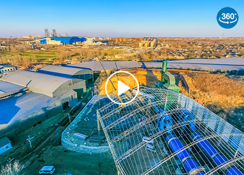 Pingdingshan 3,500 tons per day slime drying production line