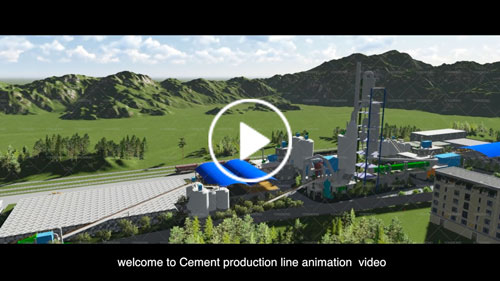 900tpd cement plant production line