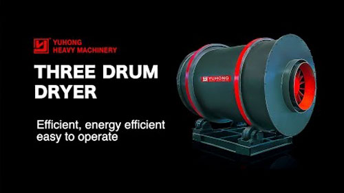 Three drum dryer machinery/Three drum dryerfactory